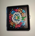 Étui Strass Mandala Cœurs Multicolores
